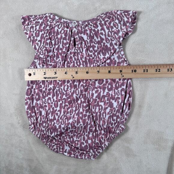 Lucky Jade One Piece Outfit Girls 3/6 Months Pink/Purple Sleeveless Collar Snap - Picture 7 of 8